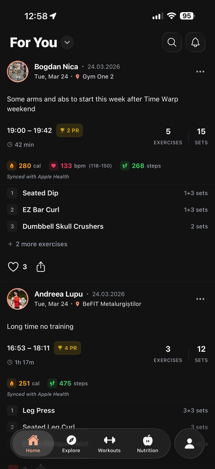 Social — Share your wins